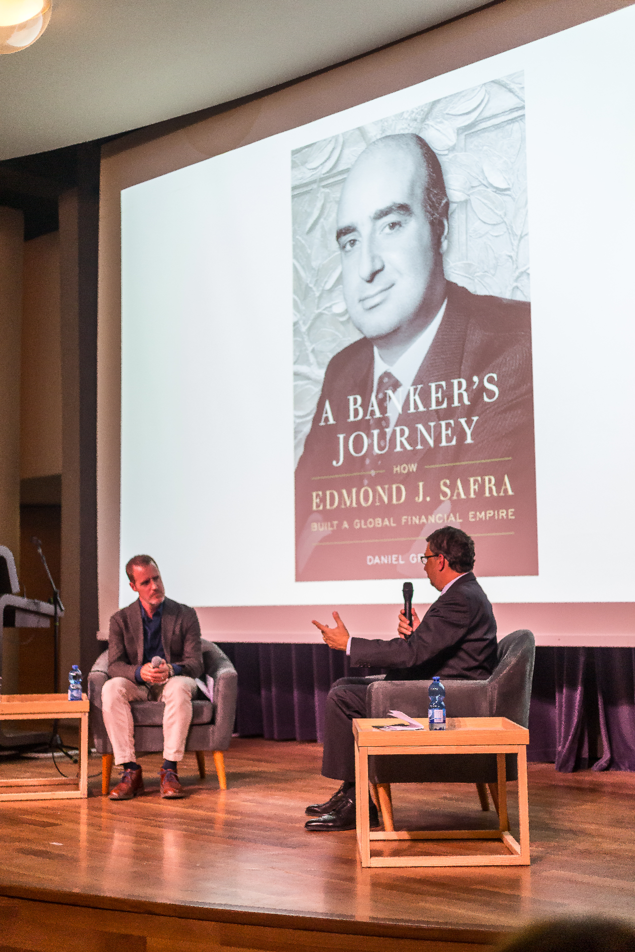 A Banker's Journey — Daniel Gross on stage