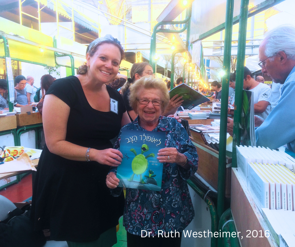 With Dr. Ruth Westheimer, 2016